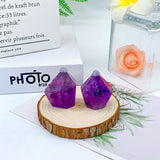 Cupcake Shaped Amethyst Tower