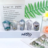 Cupcake Shaped Moss Agate Tower