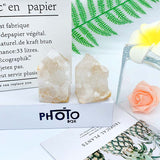 White Quartz With Druses