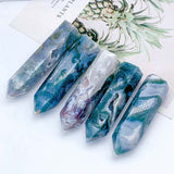 Moss agate  point Tower