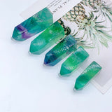 Snow Flake Fluorite Tower