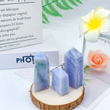 Blue lace agate Tower