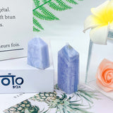 Blue lace agate Tower