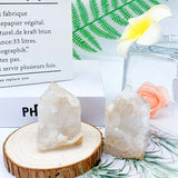 White Quartz With Druses