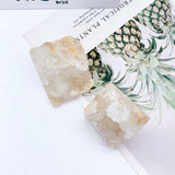 White Quartz With Druses