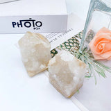 White Quartz With Druses
