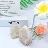 White Quartz With Druses