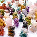 Hand Carving Fluorite Rabbit,Quartz Crystal Rabbit,