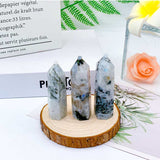 Rainbow moonstone point Tower