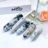 Rainbow moonstone point Tower