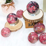 Rhodonite Sphere