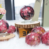 Rhodonite Sphere