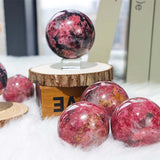 Rhodonite Sphere