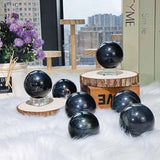 Blue tiger eye sphere