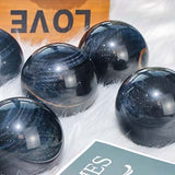 Blue tiger eye sphere