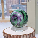 Ruby Zoicite Sphere