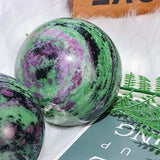 Ruby Zoicite Sphere