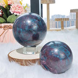 Ruby Kyanite Sphere