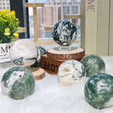 Moss Agate Sphere