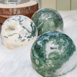 Moss Agate Sphere