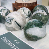 Moss Agate Sphere