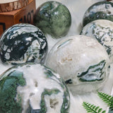 Moss Agate Sphere