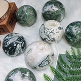 Moss Agate Sphere