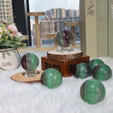 Watermelon Fluorite Sphere