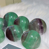 Watermelon Fluorite Sphere