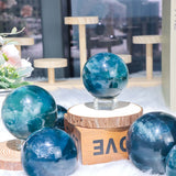 Blue Fluorite Sphere