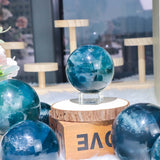 Blue Fluorite Sphere
