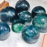 Blue Fluorite Sphere