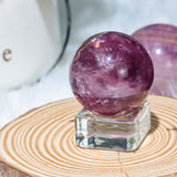 Purple Fluorite Sphere