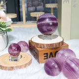 Purple Fluorite Sphere