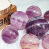 Purple Fluorite Sphere