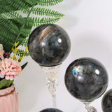 Labradorite (darker color) sphere