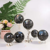 Labradorite (darker color) sphere