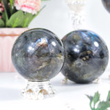 Labradorite (darker color) sphere