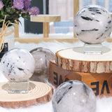 Blank Tourmaline Quartz Sphere